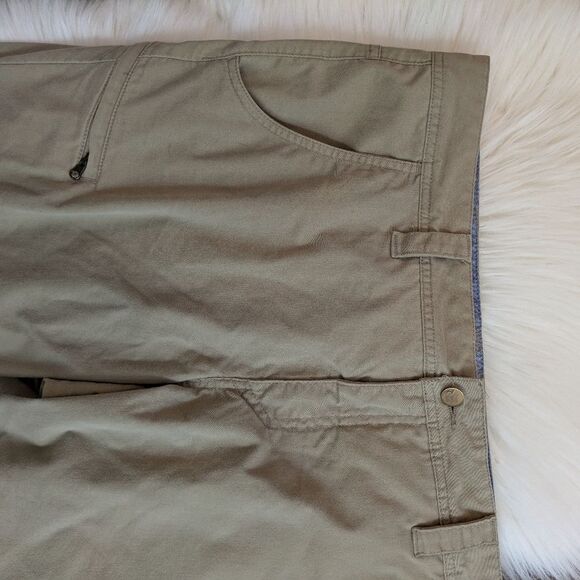 Toad&Co Tan Chinos Versatile Cotton Blend - Picture 3 of 7